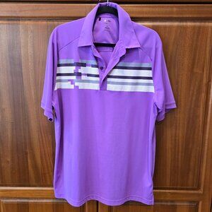 ADIDAS mens Golf shirt large ClimaCool
